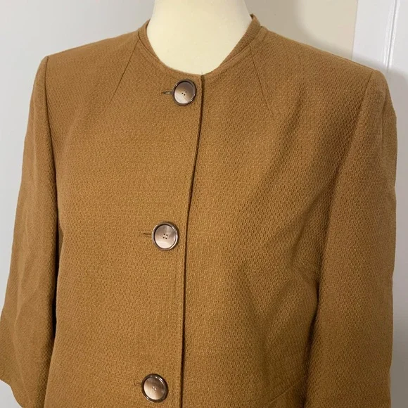 Evan Picone Button Up Jacket - Picture 8 of 12